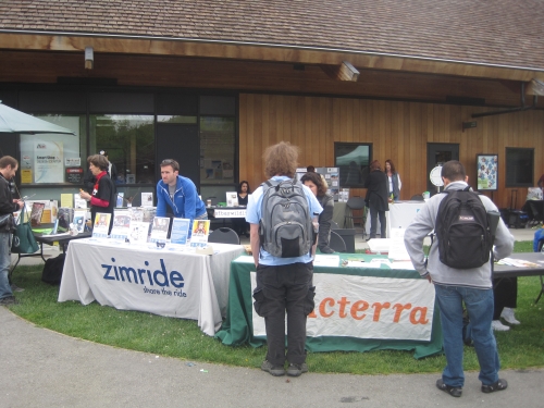 Earth week faire at Foothill College